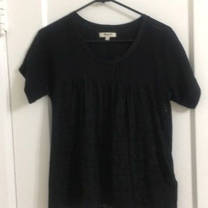 Madewell silk blend tee